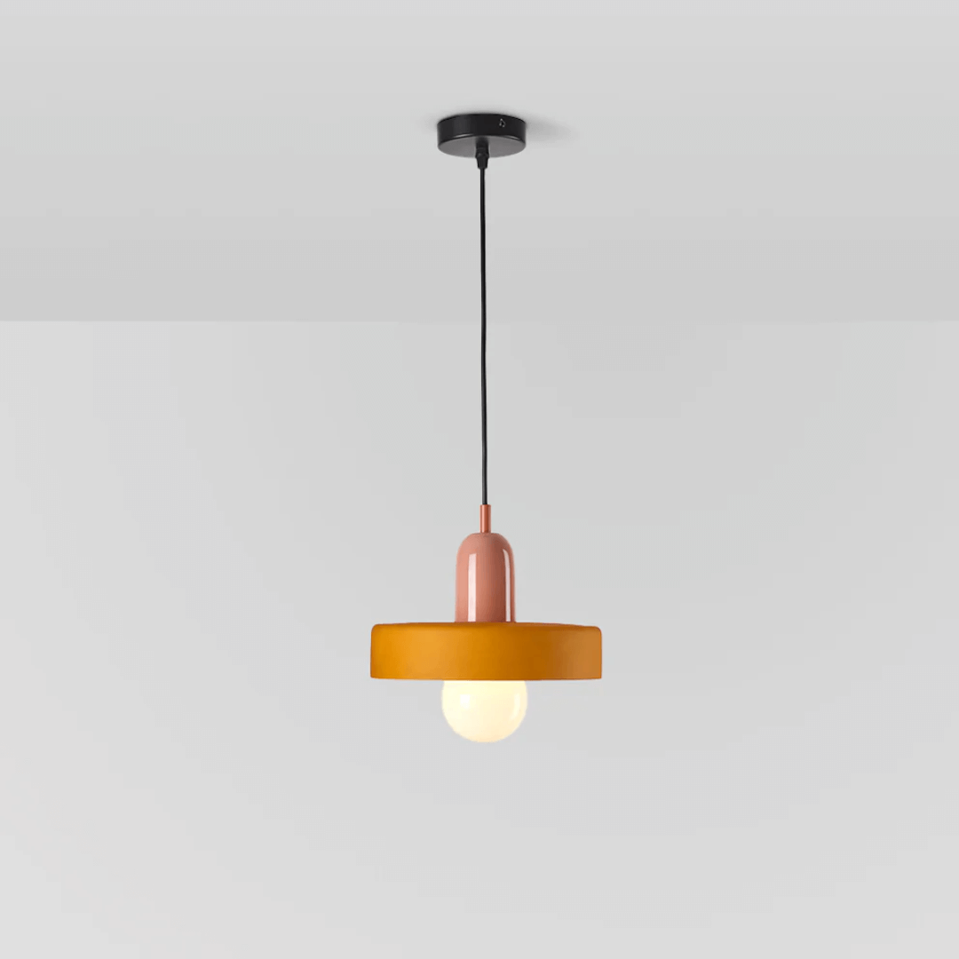 Lampe suspendue en verre à LED au design moderne