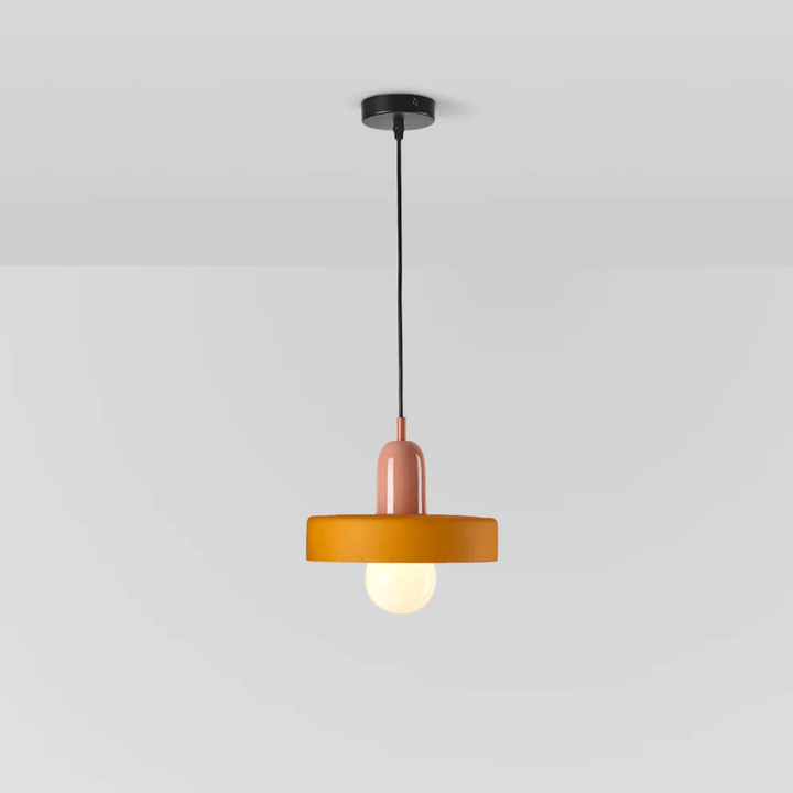Lampe suspendue en verre à LED au design moderne
