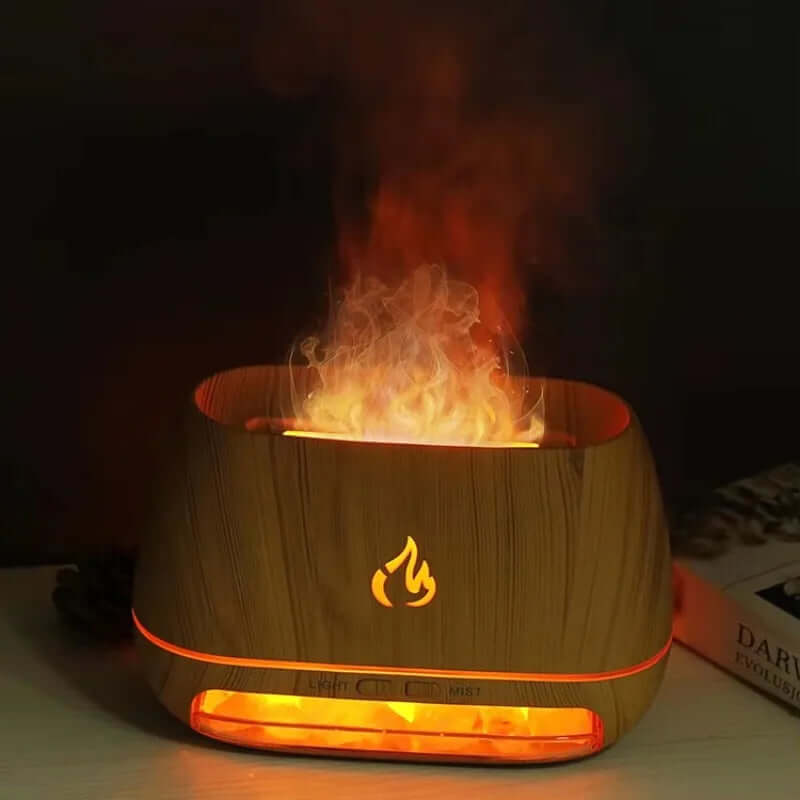 Himalaya-Salz Diffuser mit Stimmungslicht