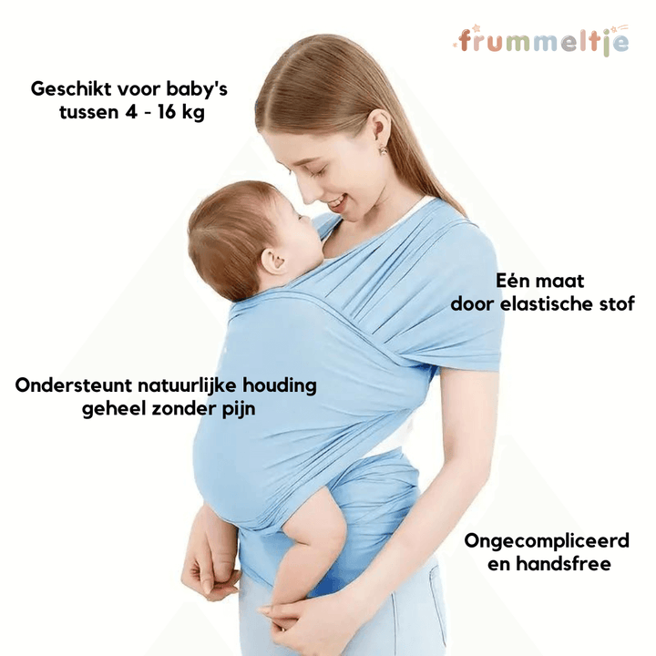 Porte-bébé ergonomique avec support dorsal