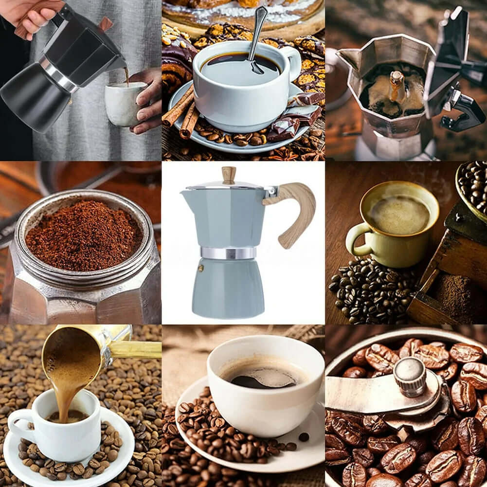 Handlicher Espresso-Perkolator
