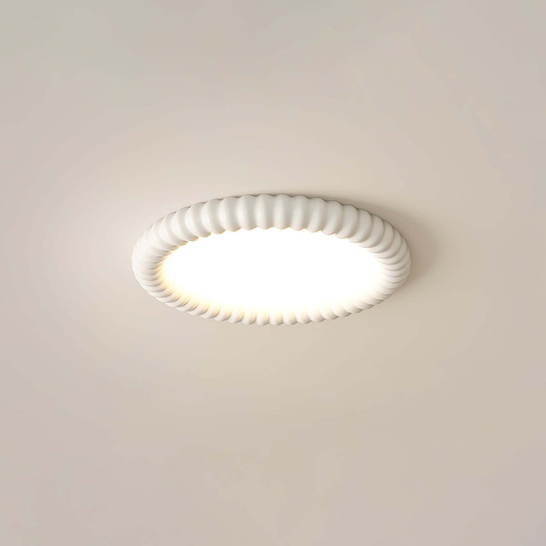 Plafonnier LED moderne - design ondulé
