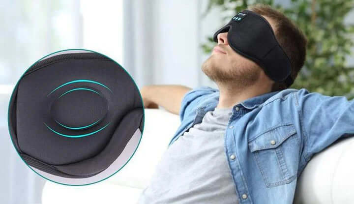 Masque de sommeil Bluetooth avec musique - pure détente
