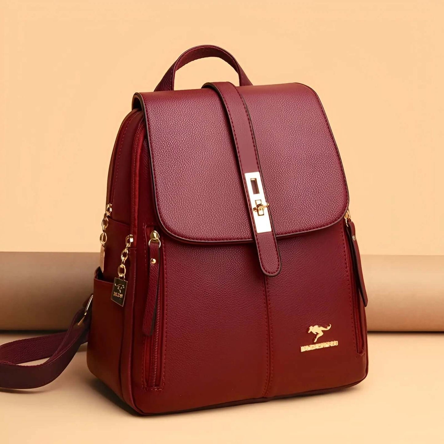 Sac à dos en cuir élégant pour femme