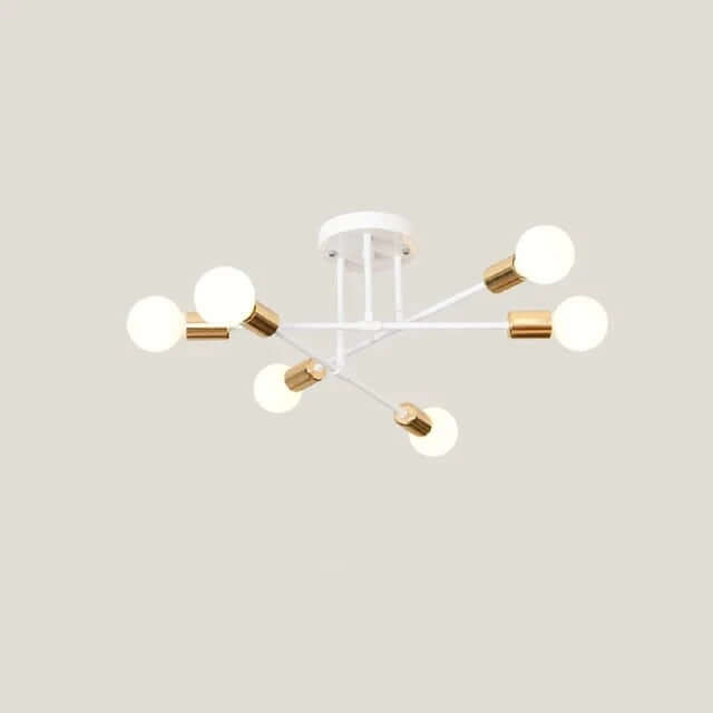 Plafonnier LED design en métal