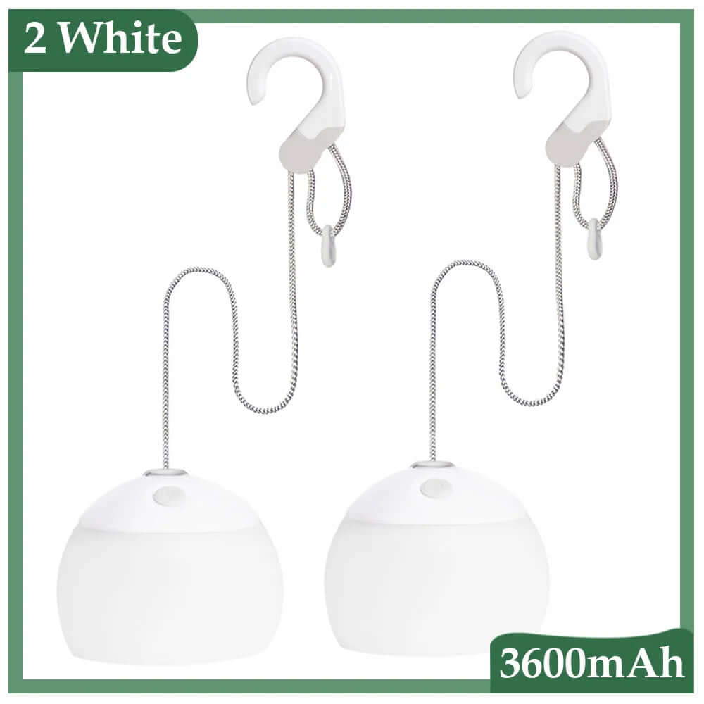 Retro Campinglaterne USB wiederaufladbar