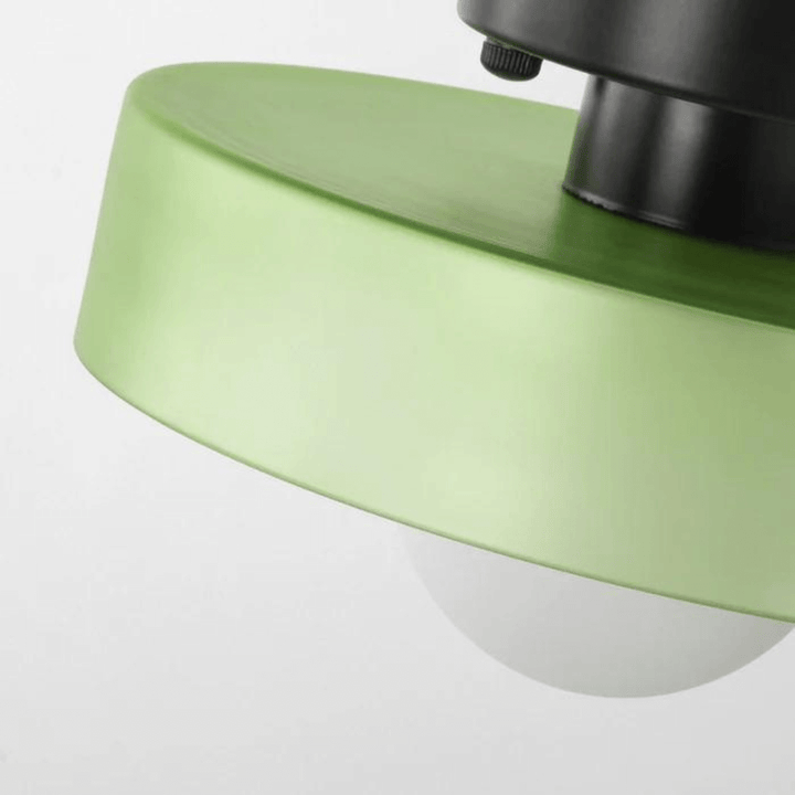 Runde LED Deckenleuchte Modern Glas Lampe