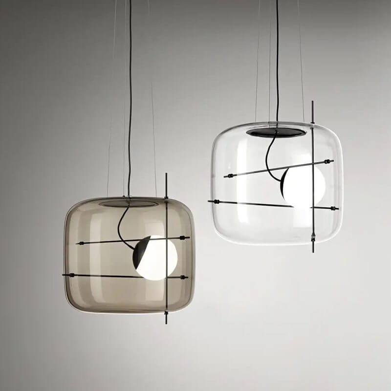 Moderne Glas Pendelleuchte Ø 30cm