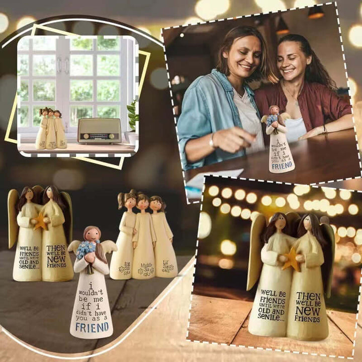 Figurine d'ange de jardin - sculpture décorative