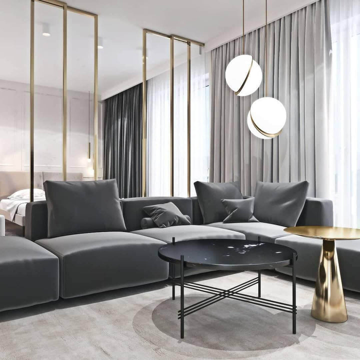 Suspension en forme de lune Design moderne