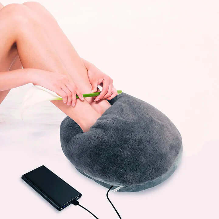 XL USB-Fußwärmer - Kuschelig warme Füße