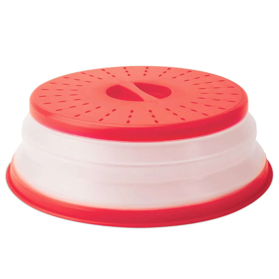 Couvercle pliable en silicone pour micro-ondes - protection anti-éclaboussures