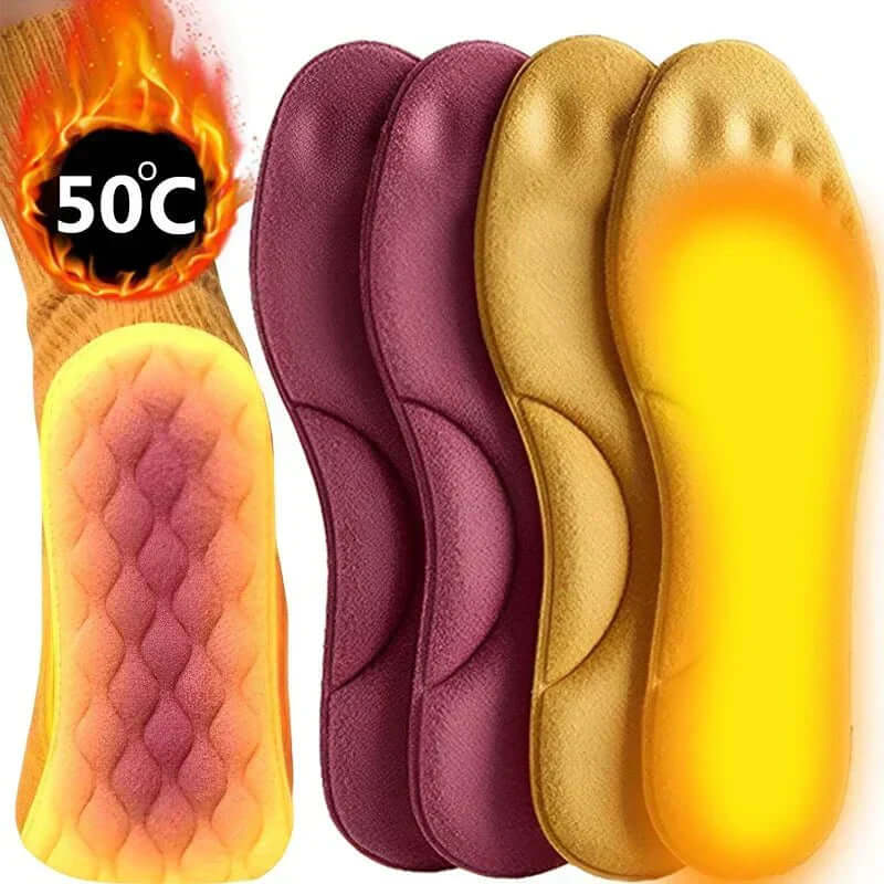 Semelles intérieures isolantes thermiquement