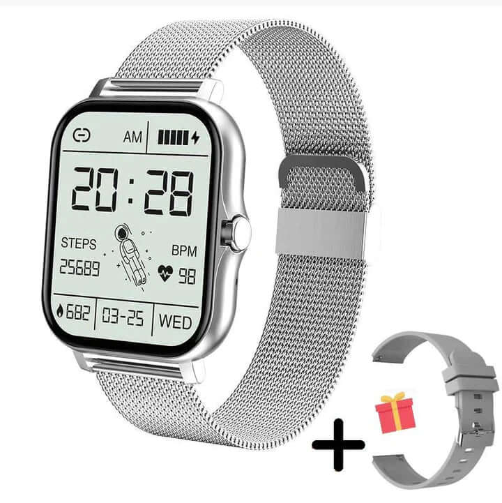 Montre connectée élégante pour femme - Montre connectée de fitness et d'activité