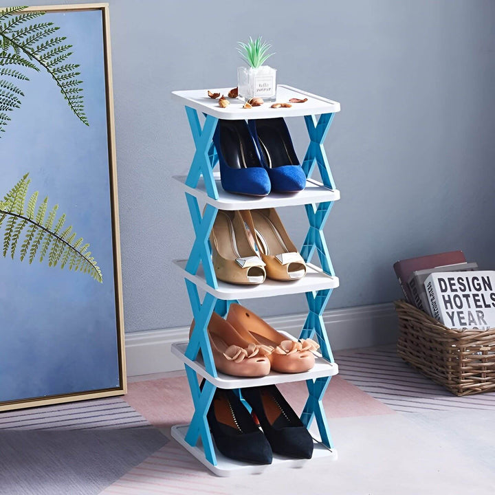 Faltbares Schuhregal Organizer - Platzsparend & Vielseitig