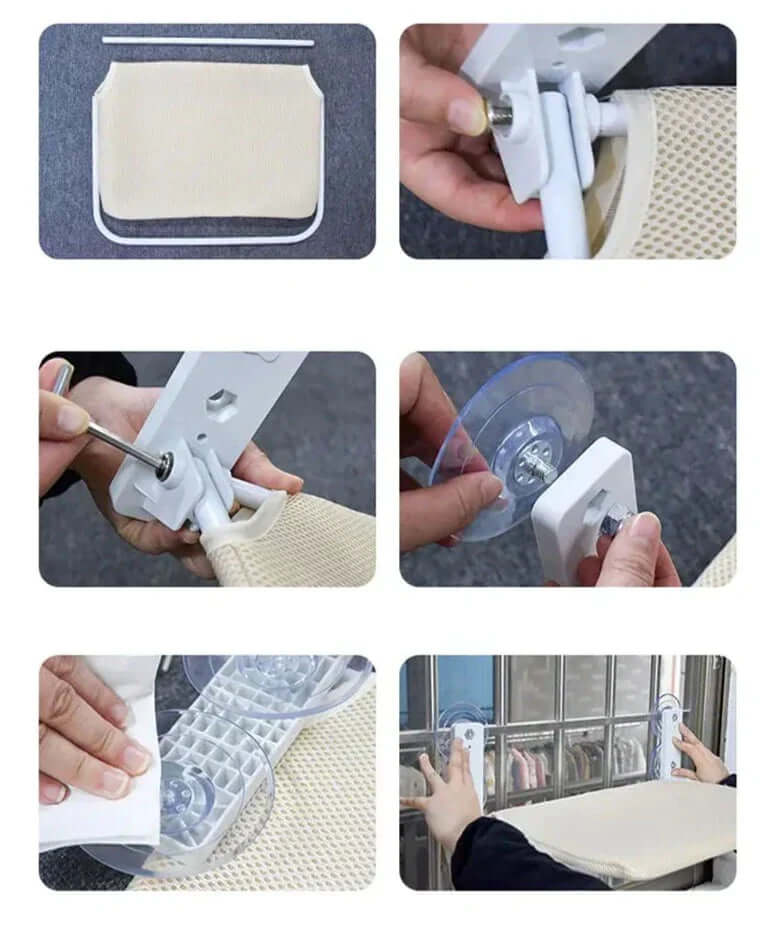 Hamac mural pour chats - vue panoramique