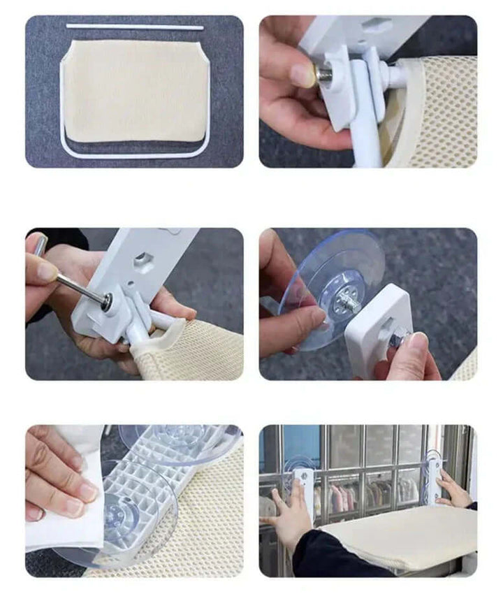 Hamac mural pour chats - vue panoramique