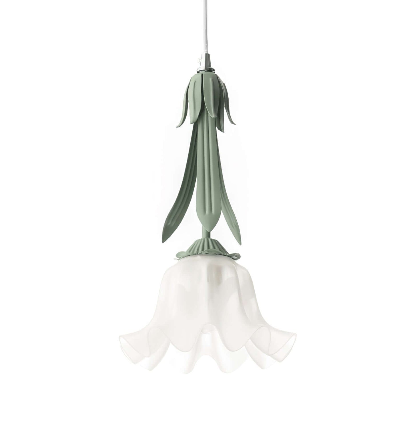 Blumen-Pendelleuchte - Elegant