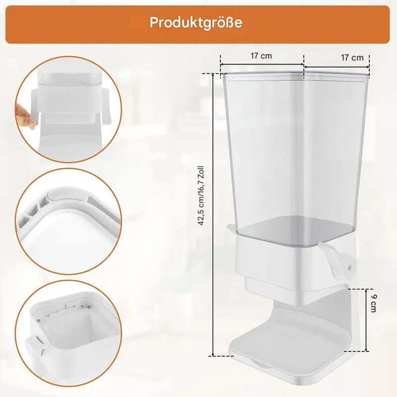 Distributeur de rangement vertical - peu encombrant et pratique
