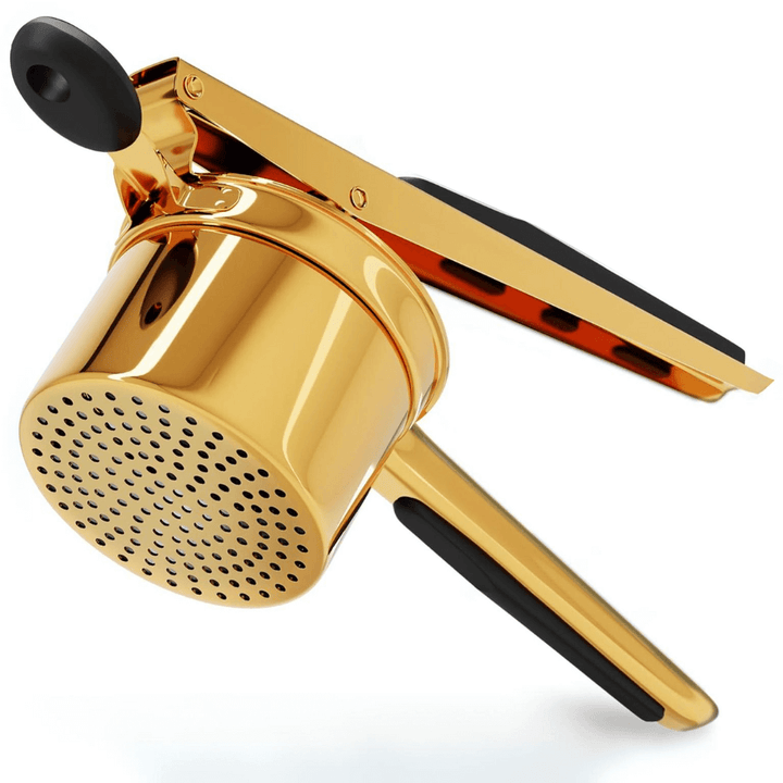 Schwerer Edelstahl Kartoffelstampfer für perfektes Püree