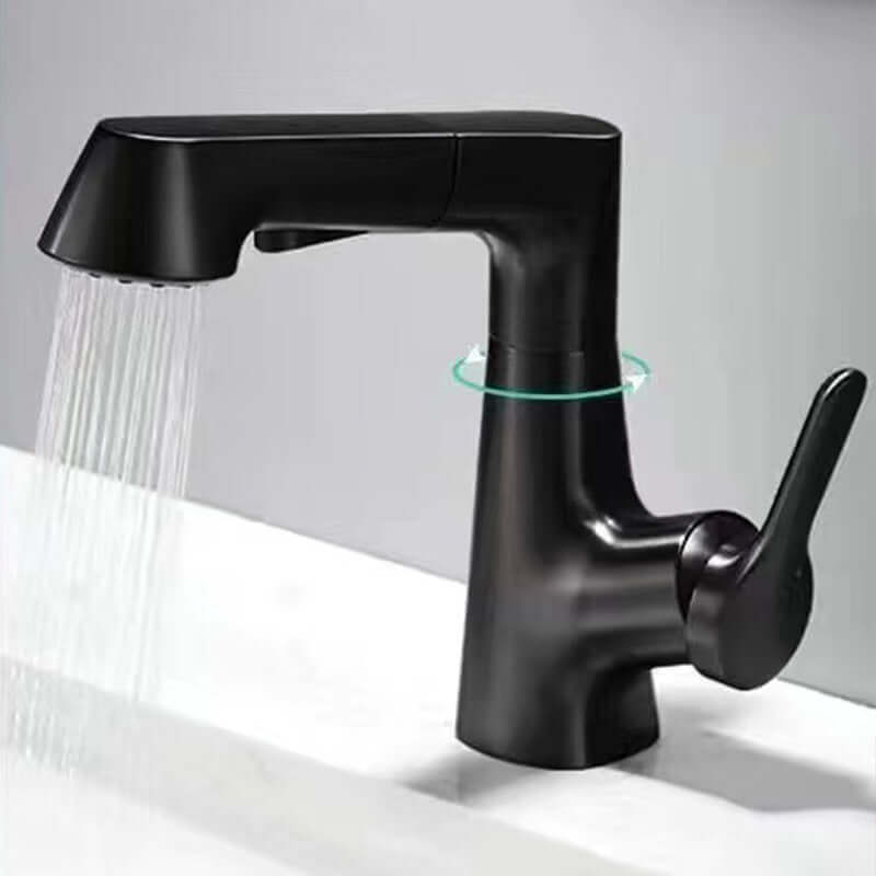 Mitigeur de lavabo avec douchette extractible