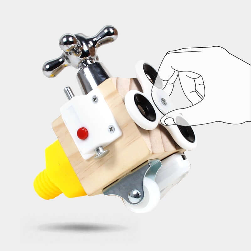 Holzkubus Puzzle Spielzeug für Kleinkinder