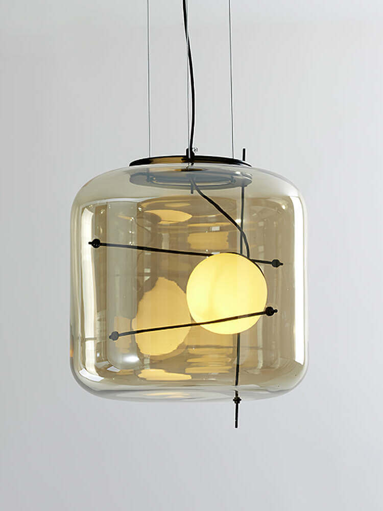 Moderne Glas Pendelleuchte Ø 30cm
