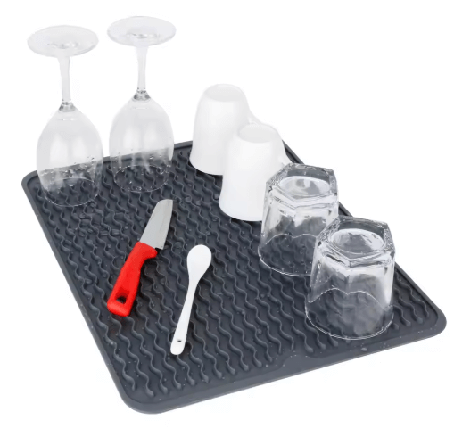 Tapis de séchage en silicone - résistant à la chaleur et durable