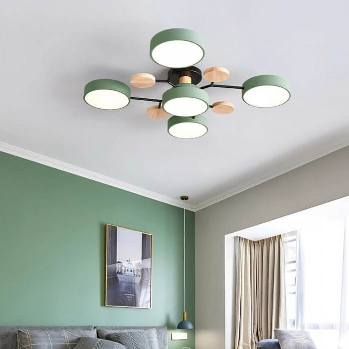 Verzweigte LED-Deckenleuchte Modernes Design