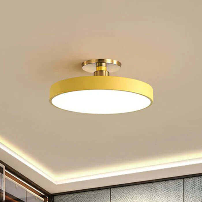 Plafonnier LED au design nordique moderne