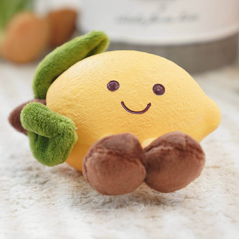 Jouet couineur pour chien - jouet aux fruits