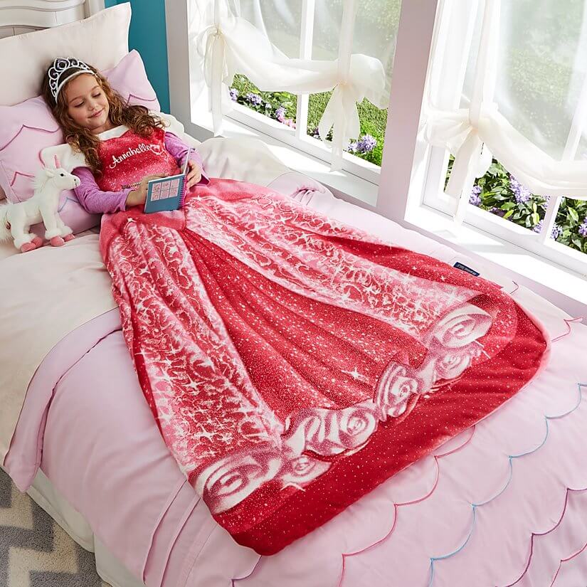 Couverture enfant - motif princesse, 120x150cm