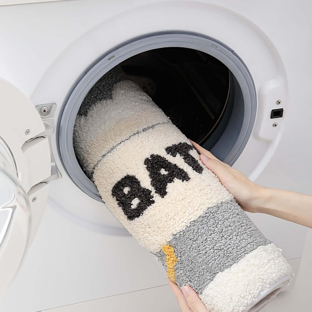 Tapis de bain antidérapant super absorbant - Milo