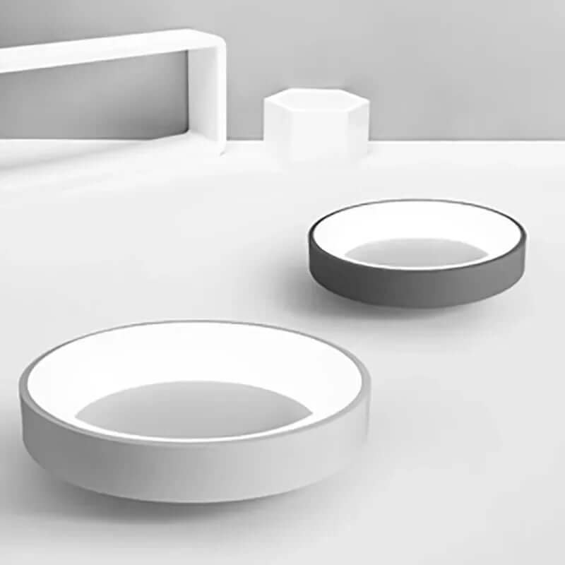 Plafonnier LED rond de style nordique