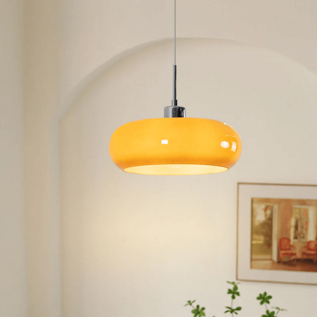 Lampe à suspension LED, design moderne, ronde