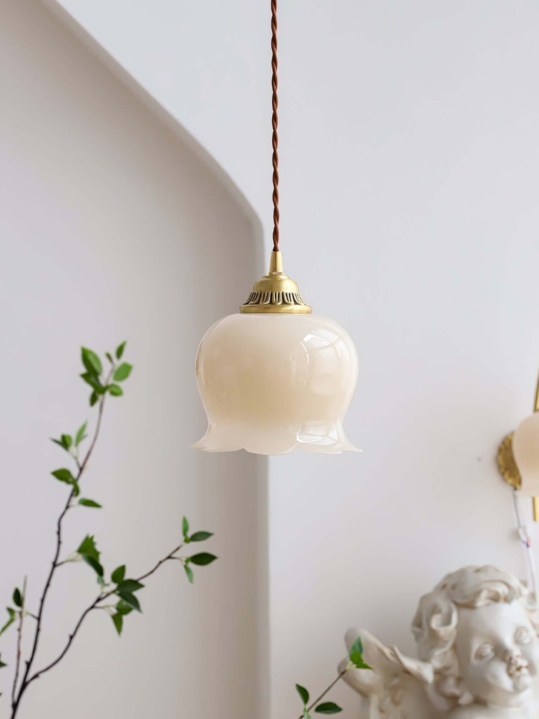 Suspension fleur - 14 cm de diamètre