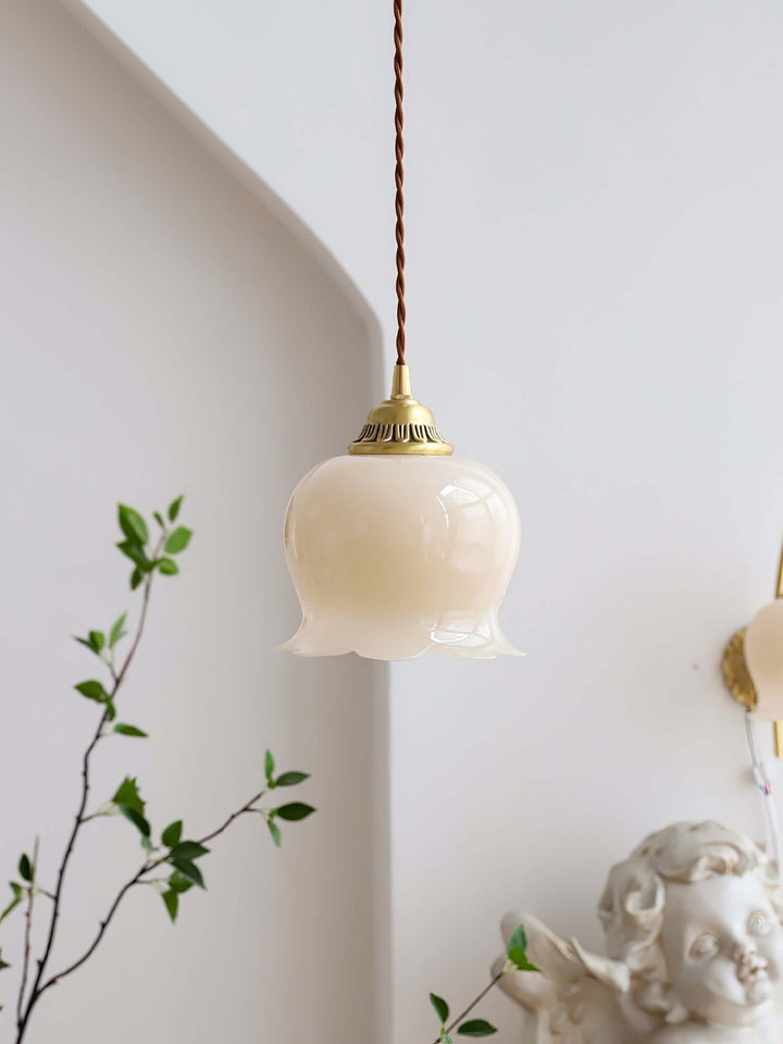 Suspension fleur - 14 cm de diamètre