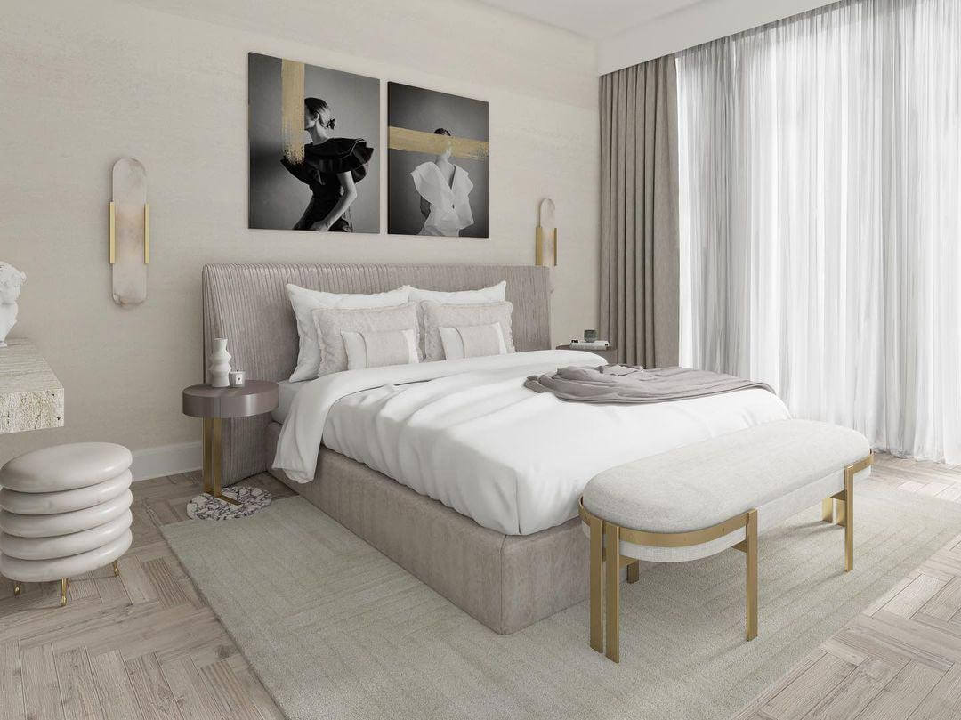 Langgestreckte Alabaster-Wandleuchte