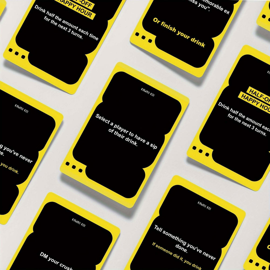 Partyspiel Kartenspiel - Lustiges Gesellschaftsspiel für Erwachsene