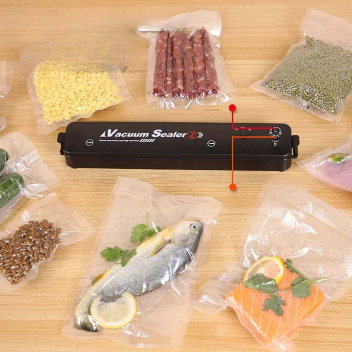 Machine à emballer sous vide automatique : les aliments restent frais plus longtemps