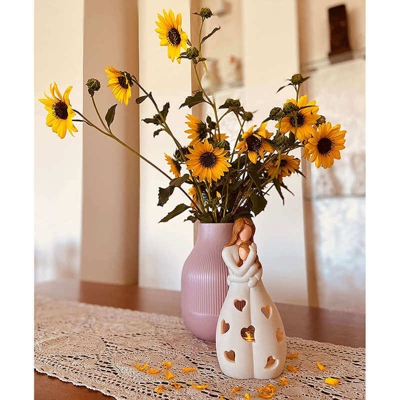 Lampe décorative Love Light, 22 cm, beige