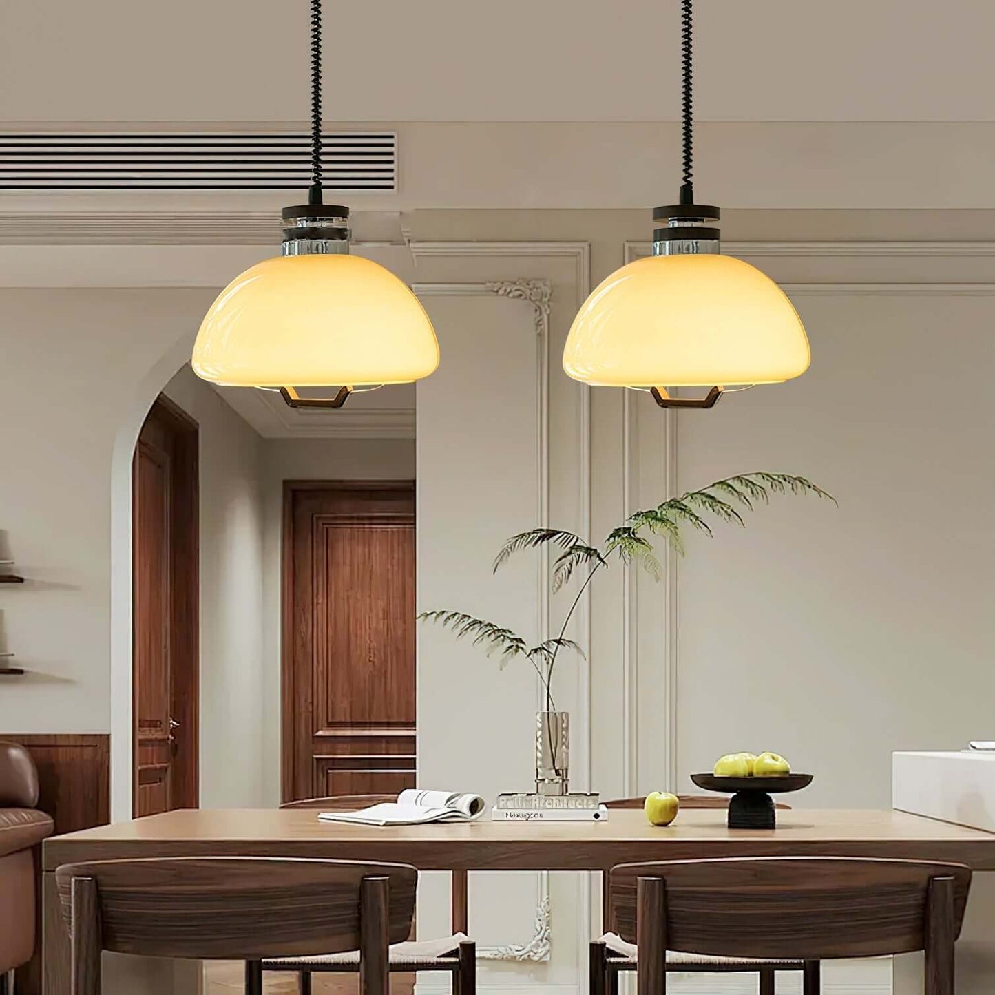 Moderne Pudding Pendelleuchte