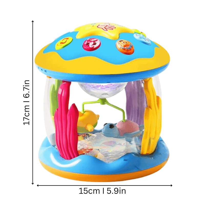 Carrousel musical pour bébé - Musique et lumière