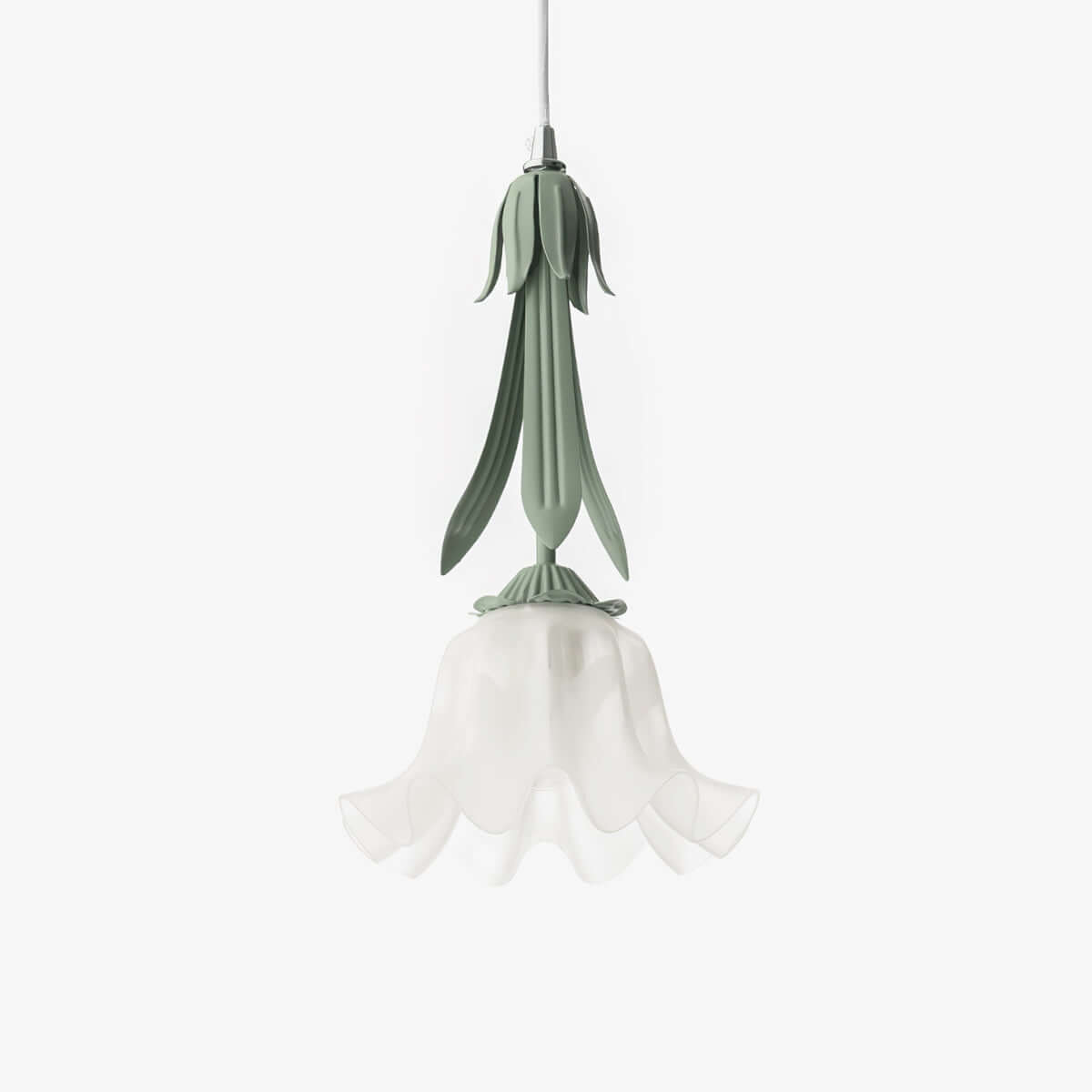 Blumen-Pendelleuchte - Elegant