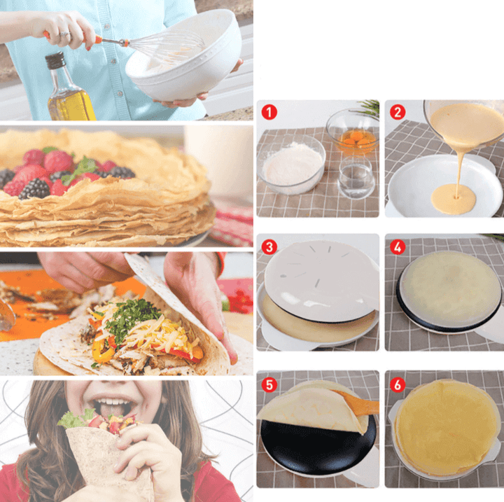 Crêpière électrique pour des crêpes parfaites
