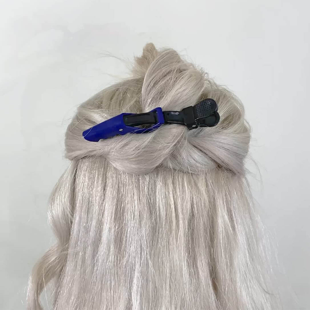 Haarstyling-Clips Set 10 Stück - Profi Friseur Haar Klammern