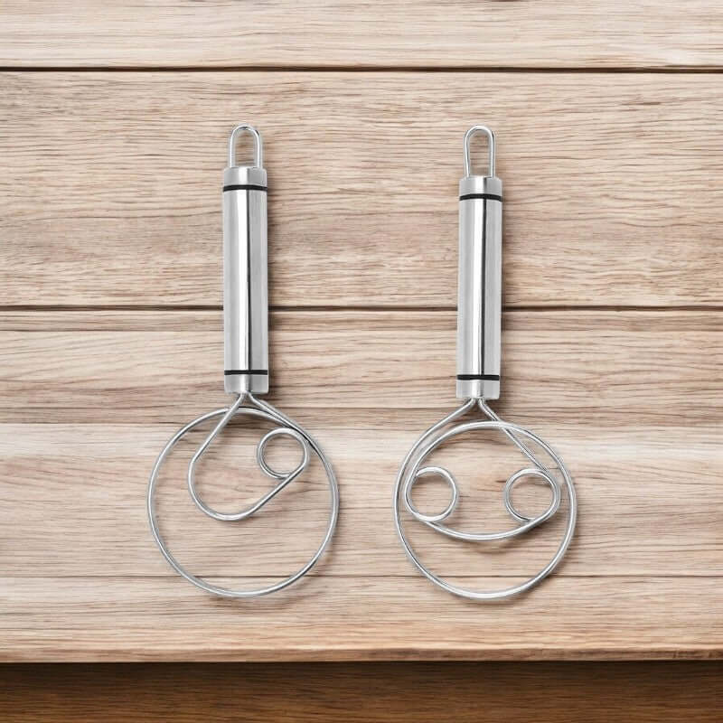 Edelstahl Schneebesen Set - 2 Stück