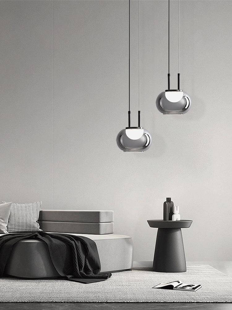 Suspension Halo moderne, 3 lumières