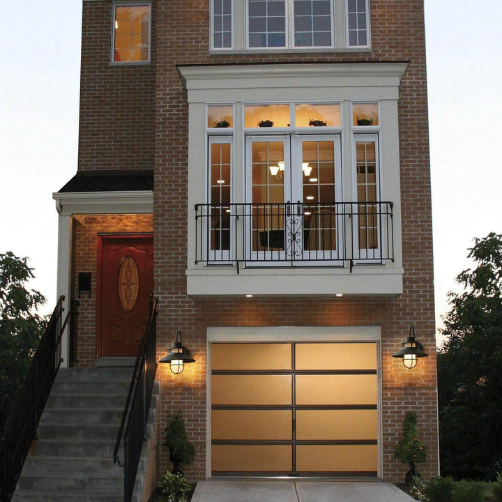 Außenwandleuchte Industrial Design Metall & Glas IP65