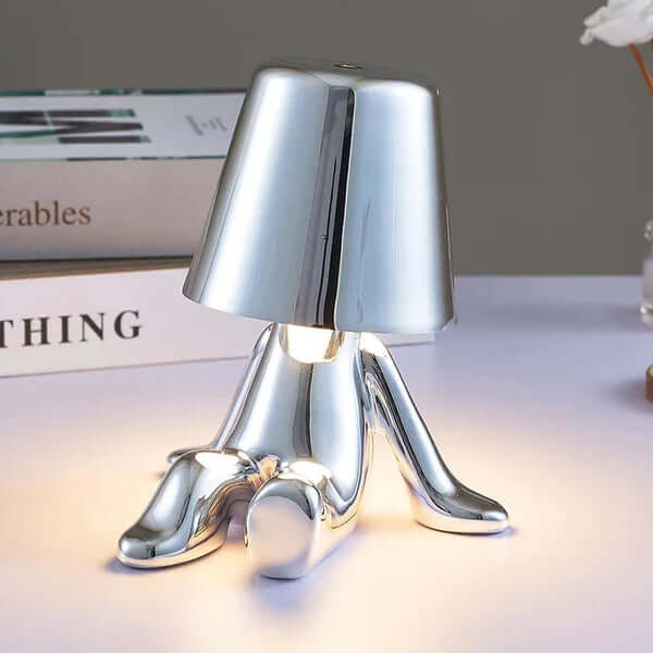 Lampe de table LED dimmable blanc chaud